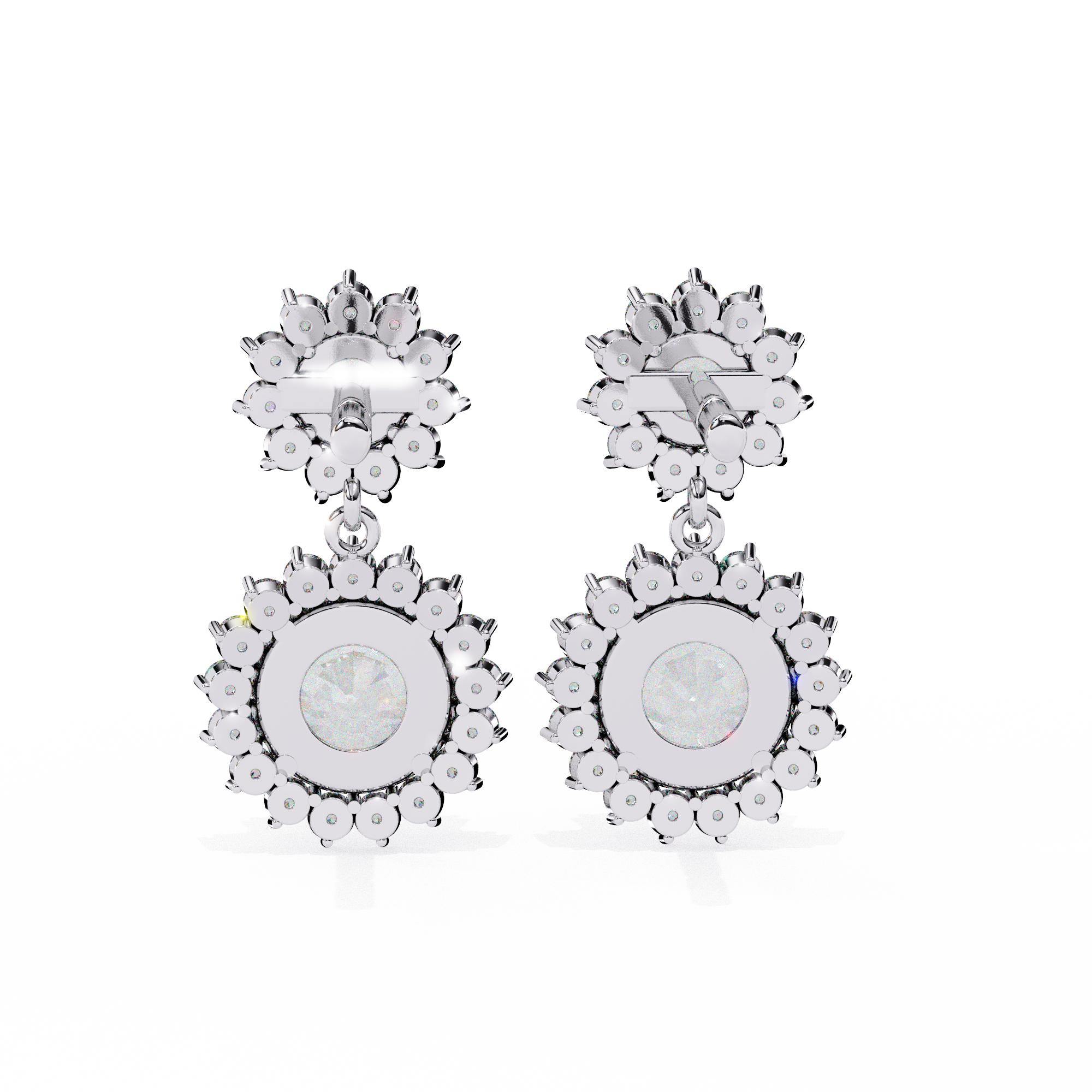 Parure Classic Diamond Stud Earrings — 10k–18k Gold