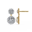 Parure Classic Diamond Stud Earrings — 10k–18k Gold