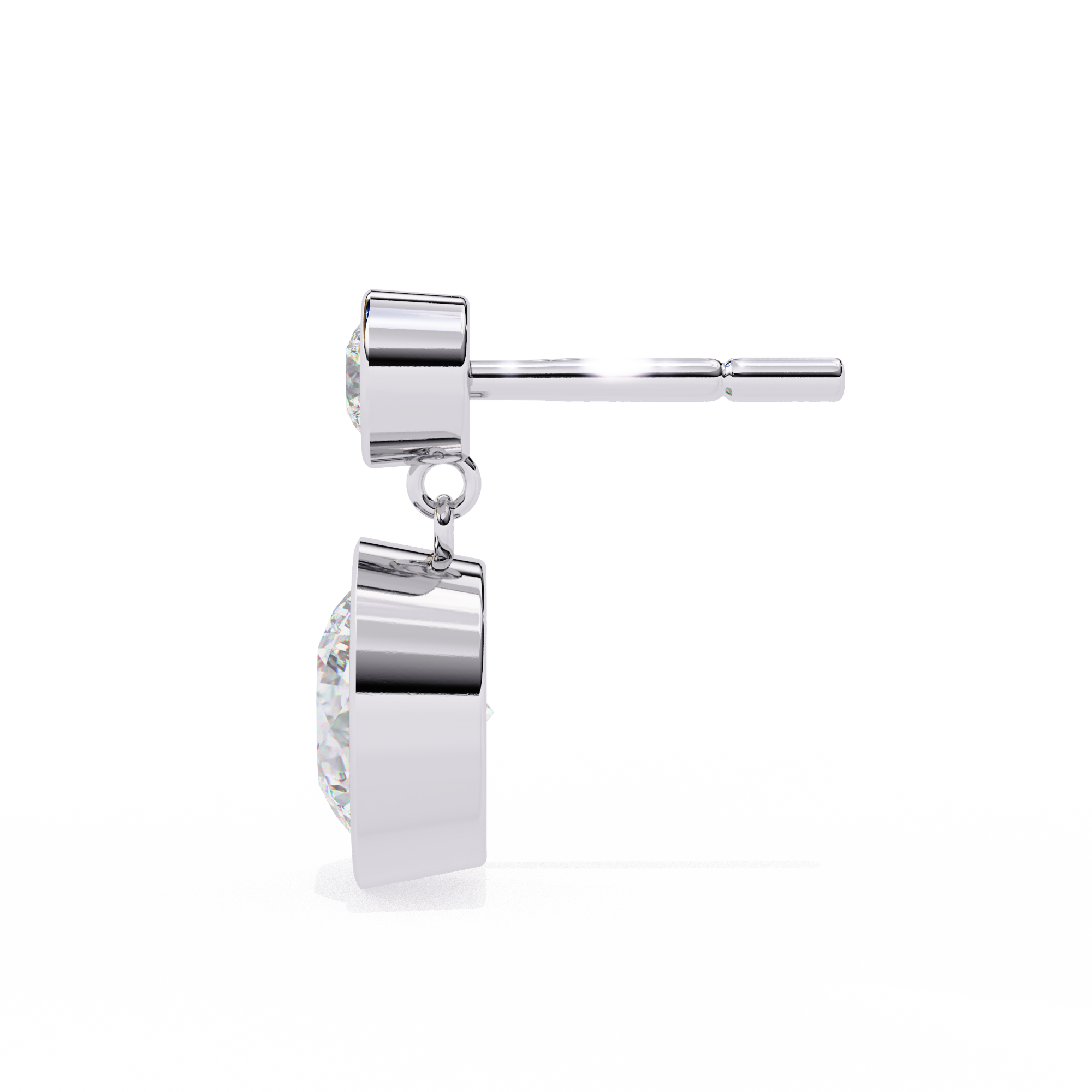 Éblouissant Statement Diamond Stud Earrings — 10k–18k Gold