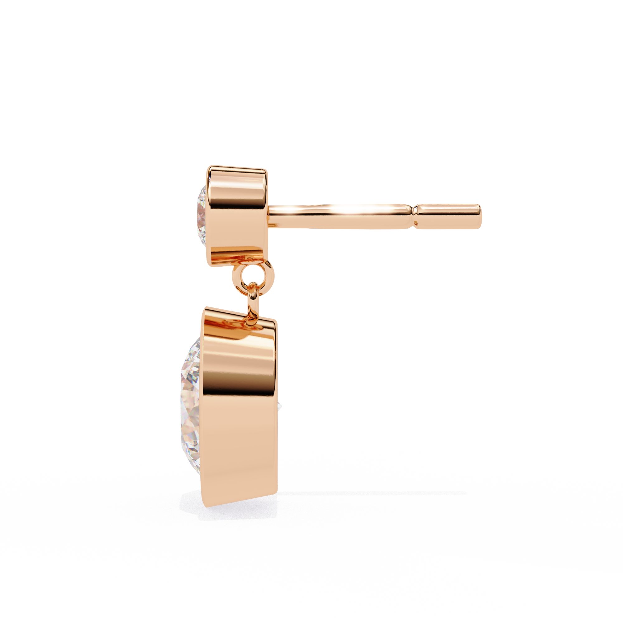 Éblouissant Statement Diamond Stud Earrings — 10k–18k Gold
