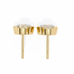 Éblouissant Statement Diamond Stud Earrings — 10k–18k Gold