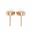 Éblouissant Statement Diamond Stud Earrings — 10k–18k Gold