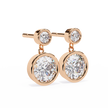Éblouissant Statement Diamond Stud Earrings — 10k–18k Gold