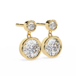 Éblouissant Statement Diamond Stud Earrings — 10k–18k Gold