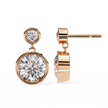 Éblouissant Statement Diamond Stud Earrings — 10k–18k Gold