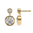 Éblouissant Statement Diamond Stud Earrings — 10k–18k Gold
