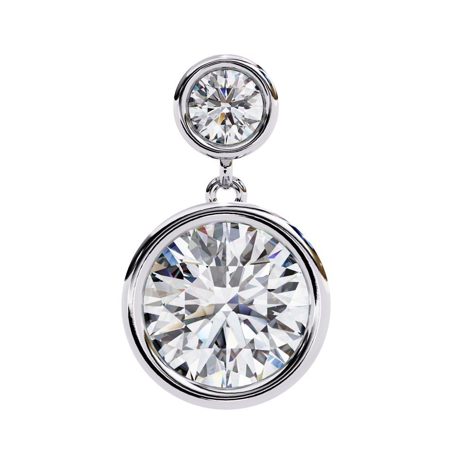 Éblouissant Statement Diamond Stud Earrings — 10k–18k Gold