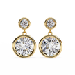 Éblouissant Statement Diamond Stud Earrings — 10k–18k Gold