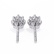 Diamantaire Pear Drop Diamond Stud Earrings — 10k–18k Gold
