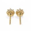 Diamantaire Pear Drop Diamond Stud Earrings — 10k–18k Gold