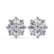 Diamantaire Pear Drop Diamond Stud Earrings — 10k–18k Gold