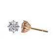 Diamantaire Pear Drop Diamond Stud Earrings — 10k–18k Gold