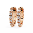 Finesse Brilliant Petite Diamond Stud Earrings — 10k–18k Gold