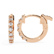 Finesse Brilliant Petite Diamond Stud Earrings — 10k–18k Gold