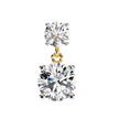 Radiance Bezel Diamond Stud Earrings — 10k–18k Gold