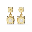 Radiance Bezel Diamond Stud Earrings — 10k–18k Gold