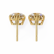 Prestige Four-Prong Diamond Stud Earrings — 10k–18k Gold