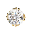 Prestige Four-Prong Diamond Stud Earrings — 10k–18k Gold