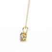 Petite Oval Diamond Pendant