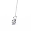 Petite Oval Diamond Pendant