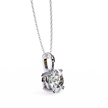 Petite Oval Diamond Pendant