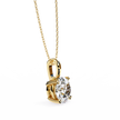 Petite Oval Diamond Pendant