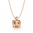 Petite Oval Diamond Pendant