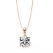 Petite Oval Diamond Pendant