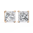 Céleste Gold & Diamond Stud Earrings — 10k–18k Gold