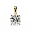 Petite Oval Diamond Pendant