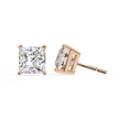 Céleste Gold & Diamond Stud Earrings — 10k–18k Gold