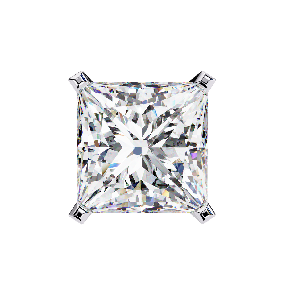 Céleste Gold & Diamond Stud Earrings — 10k–18k Gold