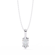 Pavé Diamond Teardrop Pendant