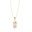 Pavé Diamond Teardrop Pendant