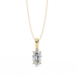 Pavé Diamond Teardrop Pendant