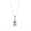 Pavé Diamond Teardrop Pendant