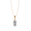 Pavé Diamond Teardrop Pendant