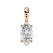 Pavé Diamond Teardrop Pendant