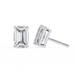 Rivière Halo Diamond Stud Earrings — 10k–18k Gold