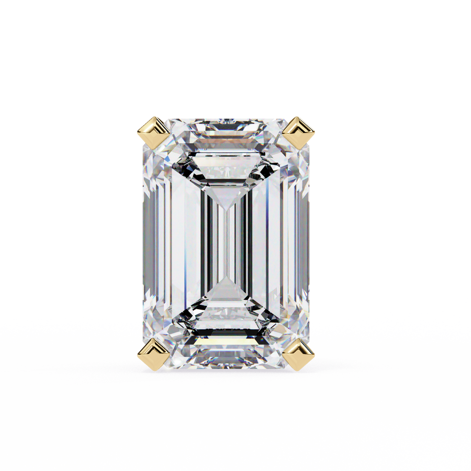 Rivière Halo Diamond Stud Earrings — 10k–18k Gold