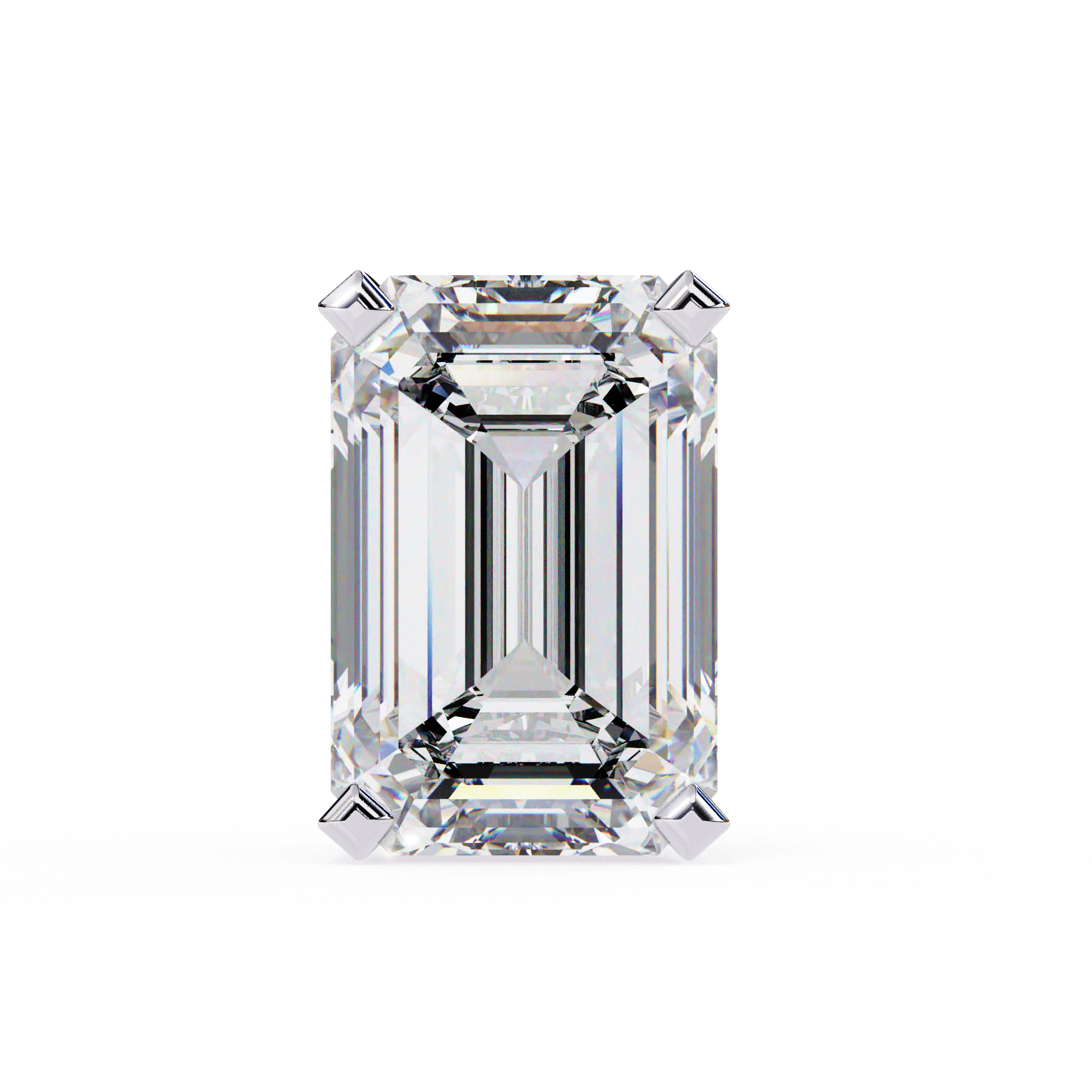 Rivière Halo Diamond Stud Earrings — 10k–18k Gold