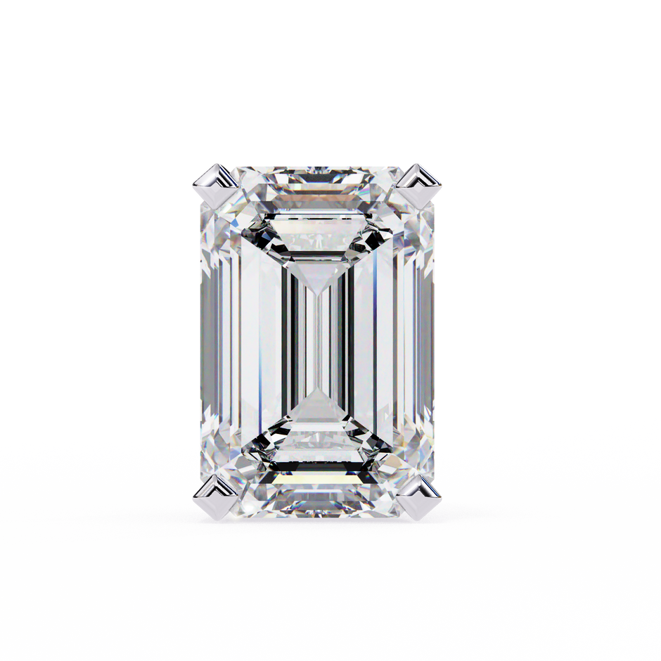 Rivière Halo Diamond Stud Earrings — 10k–18k Gold