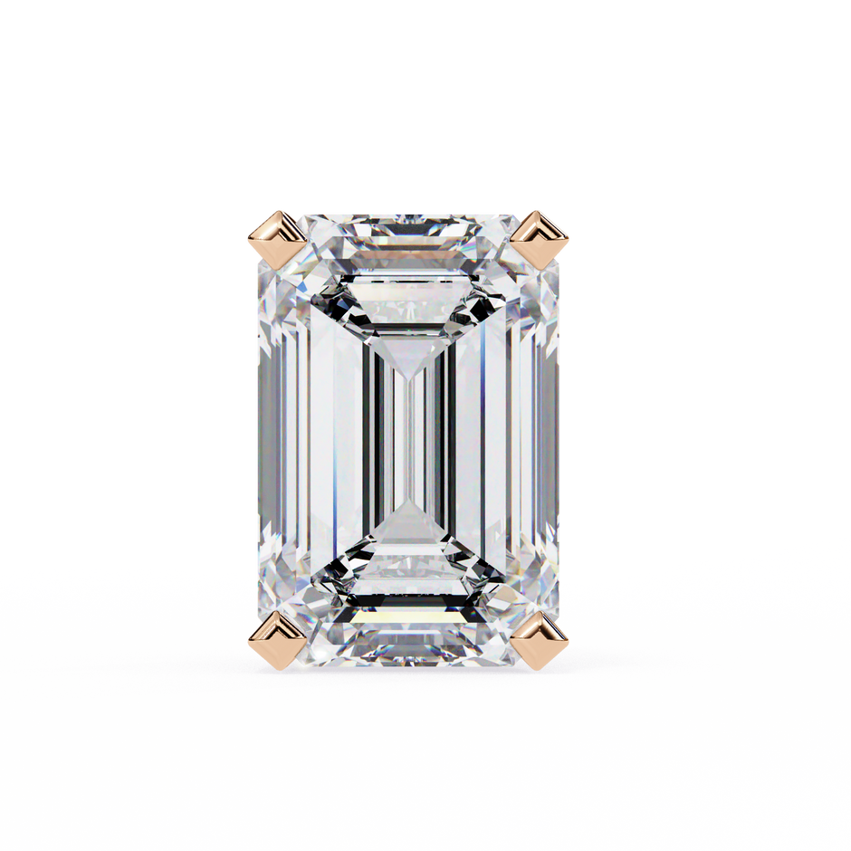 Rivière Halo Diamond Stud Earrings — 10k–18k Gold