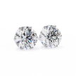 Noble Tulip Prong Diamond Stud Earrings — 10k–18k Gold
