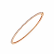 Éclat Pavé Link Bracelet in 10k–18k Gold