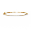 Éclat Pavé Link Bracelet in 10k–18k Gold