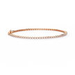 Éclat Pavé Link Bracelet in 10k–18k Gold