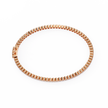 Éclat Pavé Link Bracelet in 10k–18k Gold