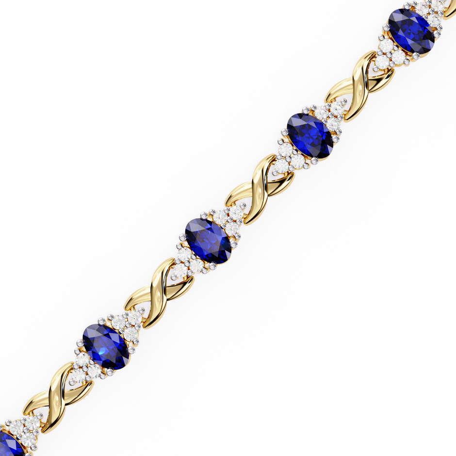 Haute Joaillerie Diamond Cuff in 10k–18k Gold