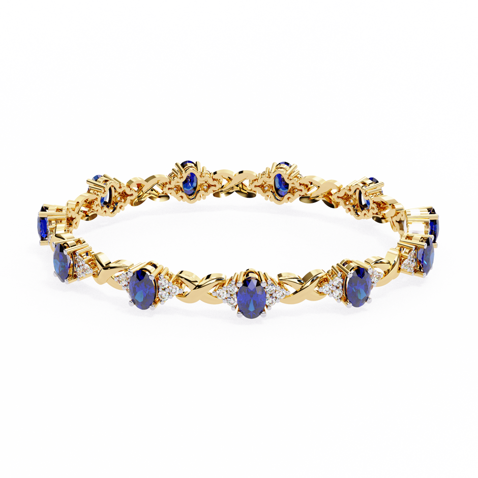 Haute Joaillerie Diamond Cuff in 10k–18k Gold